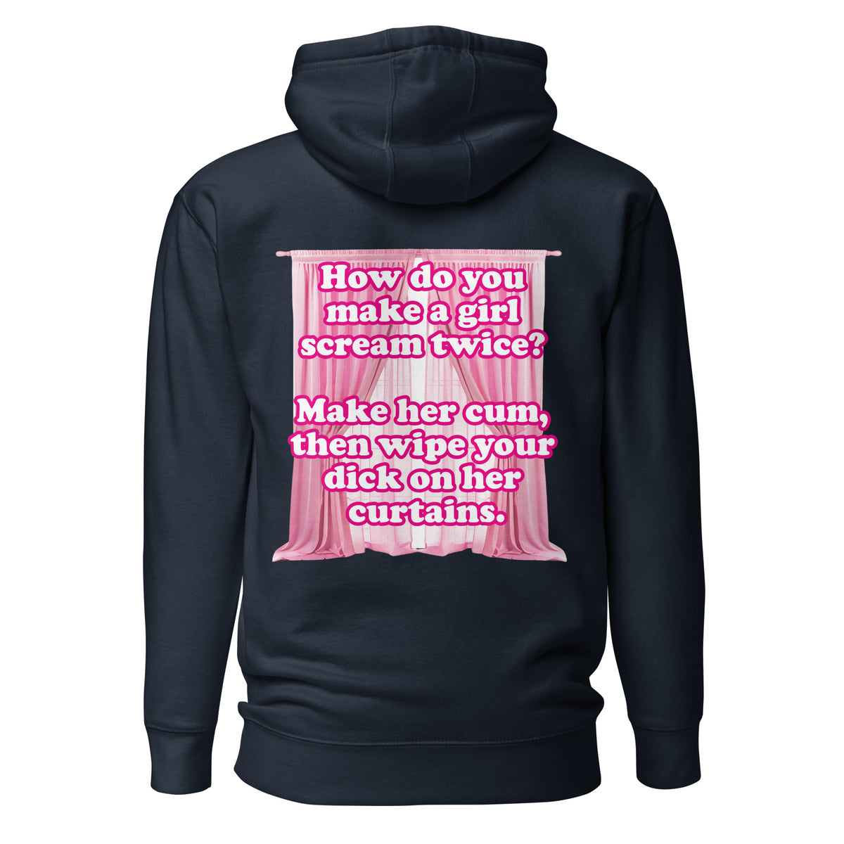 How Do You Make a Girl Scream Twice? Unisex Hoodie